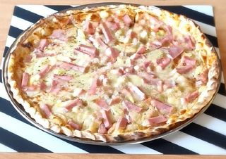 Fiambre e Queijo - 8 Fatias - Tradicional