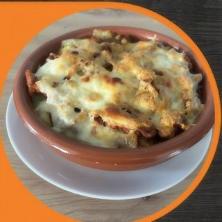 Papa Mexicana Gratinada Cochinita