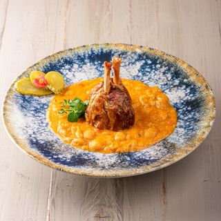 Iahnie de fasole cu ciolan