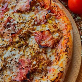 PIZZA FRANGO COM BACON
