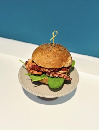 Bun pan brioches con polpo CBT