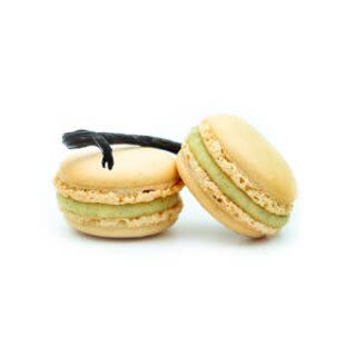 Macarons cu crema de vanilie