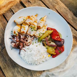 Lignje na žaru 450g