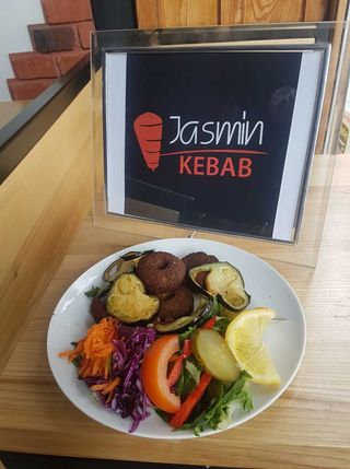 Talerz falafel extra