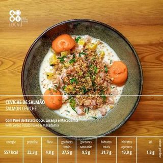 Ceviche Salmão