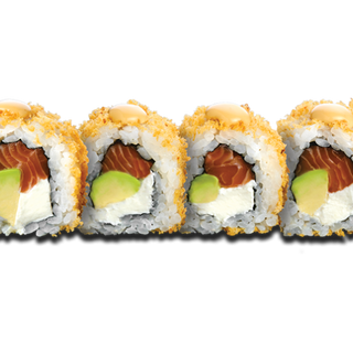 ФИЛАДЕЛФИЯ СЬОМГА, АВОКАДО И ХРУПКАВА ТЕМПУРА 4 БР.