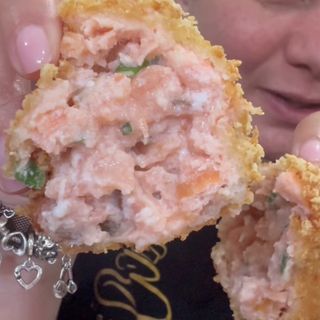 Coxinha de salmão (sem massa)