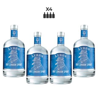 Pack 4 Lyre's Dry London Spirit - Ginebra Sin Alcohol Lyre's 4X700Ml