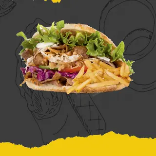Kebab bułka amerykańska king special