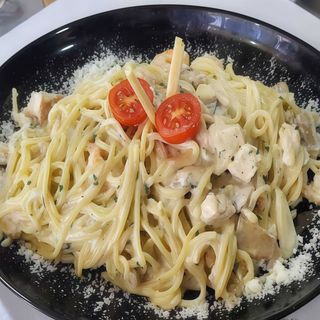 Spaguetti Con Pollo