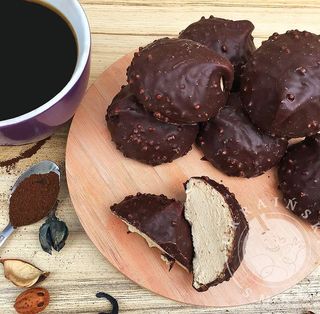 Glazurowany zefir o smaku tiramisu 500g