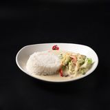 Arroz con Curry Verde