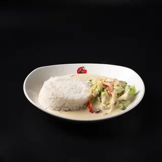 Arroz con Curry Verde