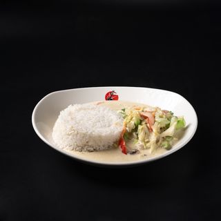 Arroz con Curry Verde