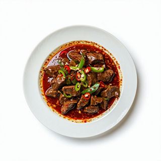 46. Manzo in salsa piccante