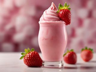 Мілкшейк полуничний (360мл)