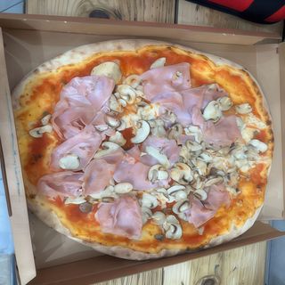 Prosciutto cotto e Funghi