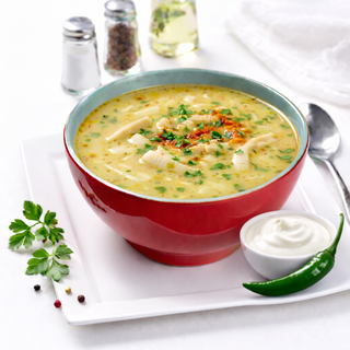 Ciorba de burta (ardei, smantana)