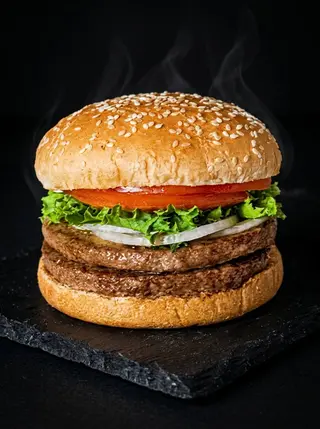 HAMBURGER DE LUX Vită