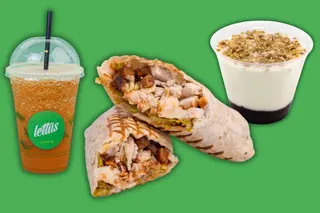 WRAP GUSTO + POSTRE + BEBIDA