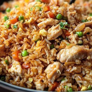 Beef fried rice porzione grande