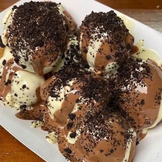 Oreo waffle balls 