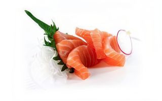 201 - Sashimi salmon