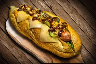 Hot Dog Amerykański + Coca Cola 0,5 l