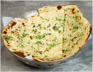 PAO INDIANO COM ALHO