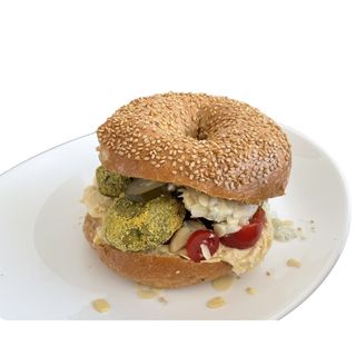 Vegan bagel