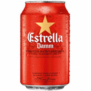 Cerveza Estrella Damn en lata (330 Ml.)