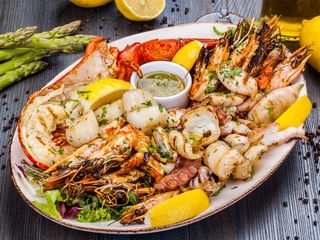 Fritures De Fruit De Mer