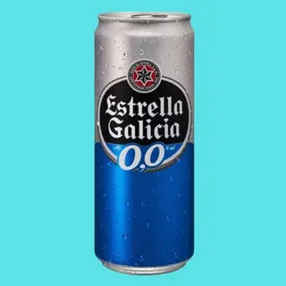 Cerveza Estrella Galicia 0,0 % (330 ml.)