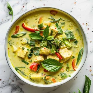 Thai Green Curry: Veg
