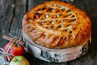 Пиріг з яблуком та корицею 125г