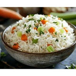 Steamed Vegetable Rice