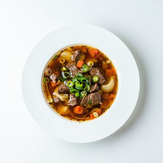 Supa de vita cu taietei