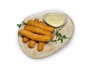 Сырные палочки с соусом тар-тар (240г)