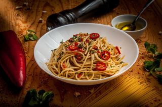 Paste Aglio, Olio e Peperoncino vegetarian