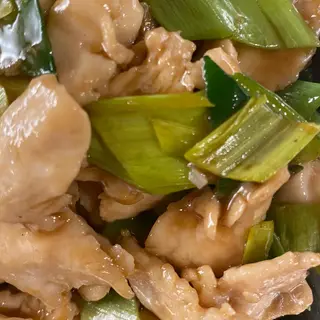 pollo con porro
