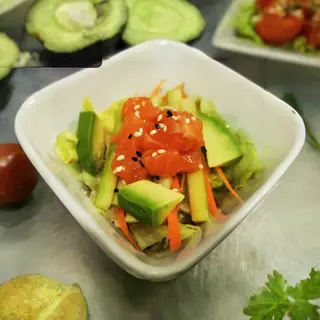Ensalada con salmón