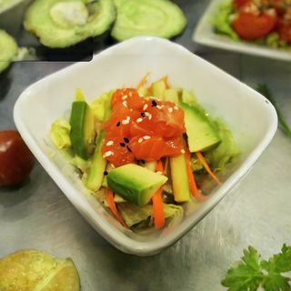 Ensalada con salmón