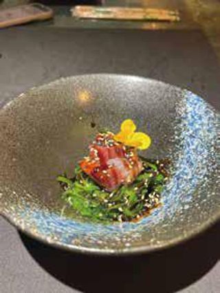 Ensalada De Wakame Fish