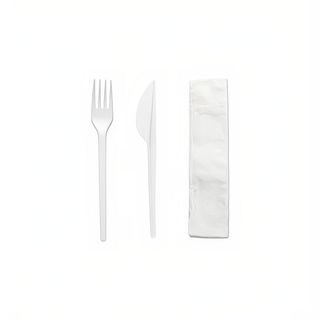 Talheres de plástico