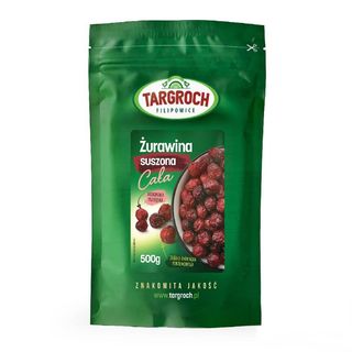 Żurawina suszona cała całojagodowa 500g Targroch