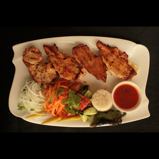 Отбивная курица на гриле