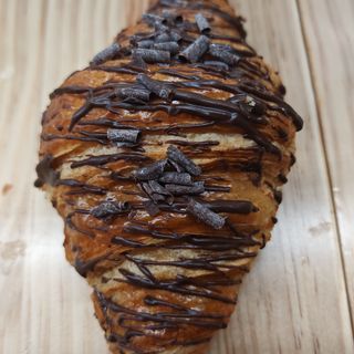 Croissant relleno Nutella 