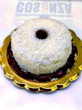 Mini torta cocco e Nutella - 4 porzioni