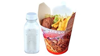 BOX DUŻY FALAFEL, AYRAN
