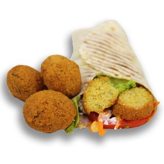 Tacos falafel vegetal 